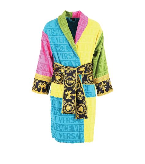 how much does versace robe cost|multi color versace robe.